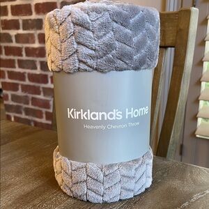 Kirkland’s Home Heavenly Chevron Throw